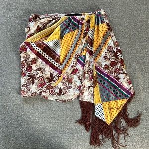 House of Harlow wrap skirt